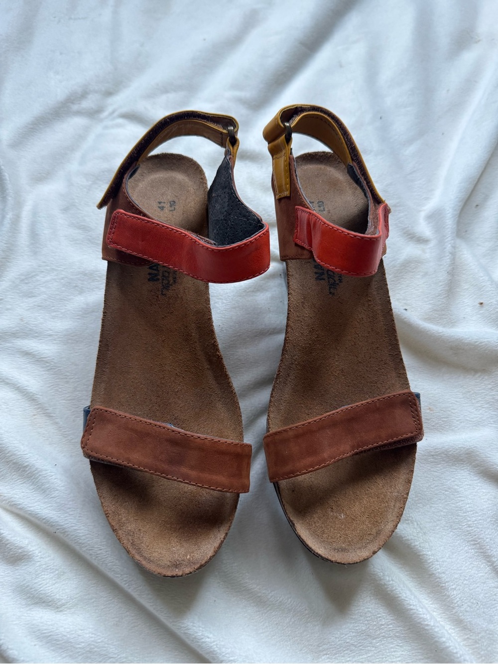 Naot Miracle wedge sandals